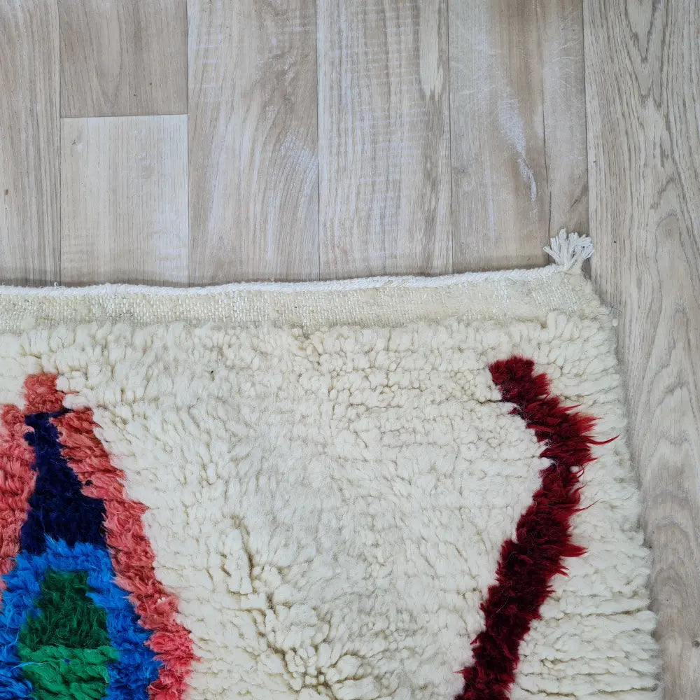Colorful Azilal Moroccan Rug – Handmade Wool Berber Carpet– Custom Size - Berber Handcrafts