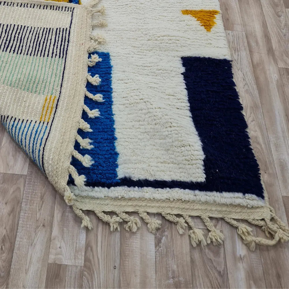 Abstract Moroccan Wool Rug – Modern Berber Art Carpet– Custom Size - Berber Handcrafts