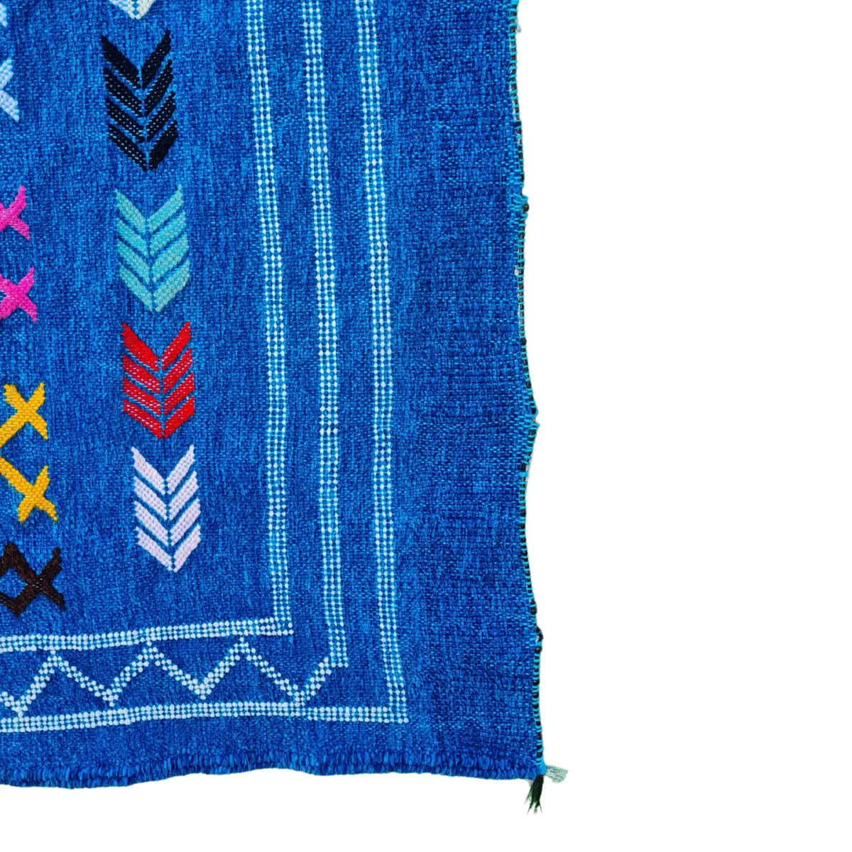 blue Berber Kilim Rug (6)