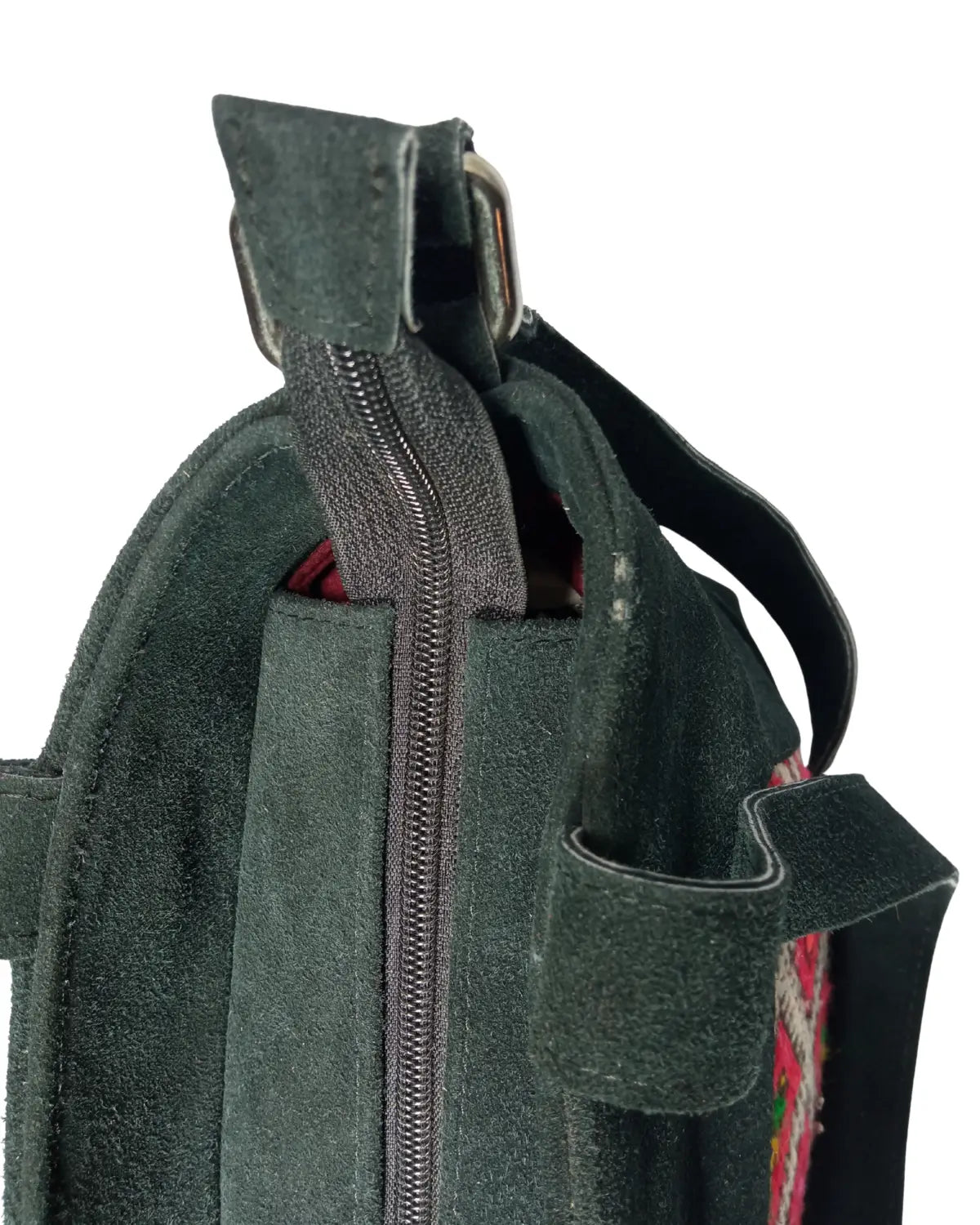 Black Suede Tote, Kilim Bag, Shoulder Bag, Work Tote, Genuine Leather, Suede Purse, Woven Woo