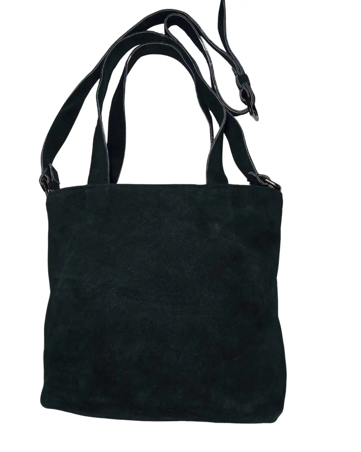Black Suede Tote, Kilim Bag, Shoulder Bag, Work Tote, Genuine Leather, Suede Purse, Woven Woo