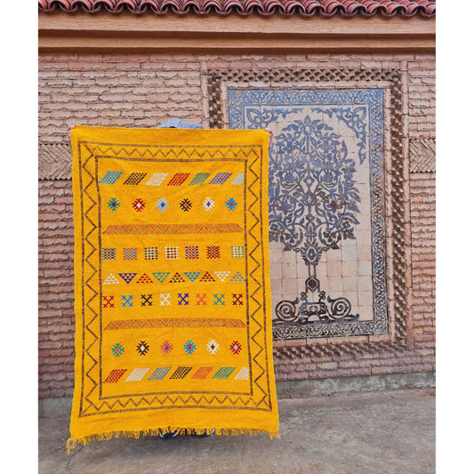 Golden Berber Kilim (2)