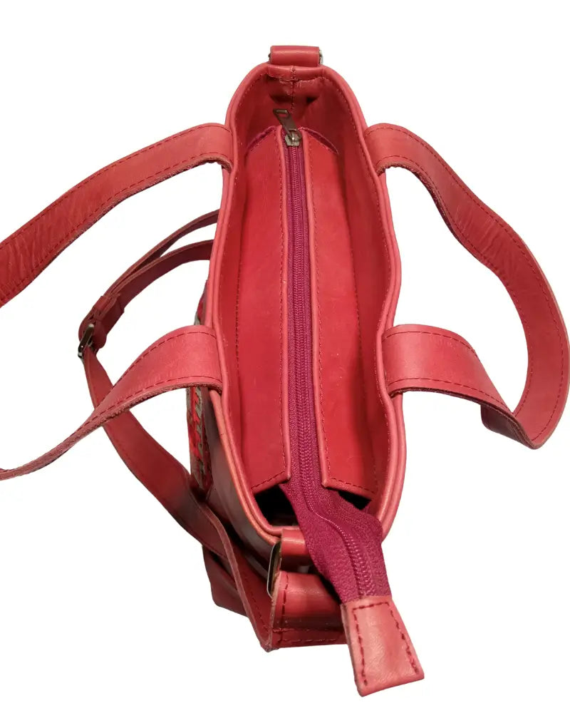 Red Leather Tote, Convertible Tote, Crossbody Tote, Red Handbag, Kilim Bag, One of a Kind Purse, Artisan Made, Statement Bag, Bold Red Bag, Zipper Tote, Genuine Leather, Boho Chic, Ethnic Handbag, Shoulder Bag, Sustainable Fashion, Eco-Friendly, Unique Gift for Her, Ruby Red, Crimson Bag, Travel Tote, Work Tote, One of One.
