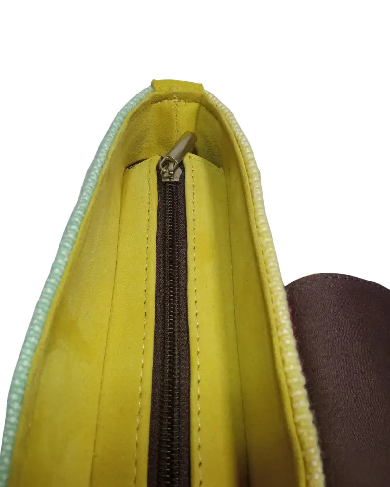 Striped Crossbody Bag, One of a Kind Purse, Coastal Style, Preppy Boho, Woven Wool Bag, Leather Flap Purse, Blue and White Stripe, Burgundy Bag, Summer Purse, Beach Bag, Lightweight Bag