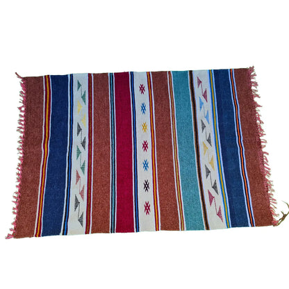 Tapis Berbère Kilim Multicolore