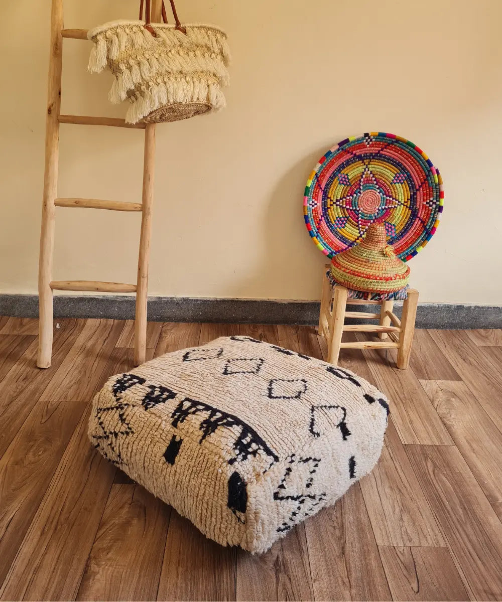 Vintage Wool Floor Cushion