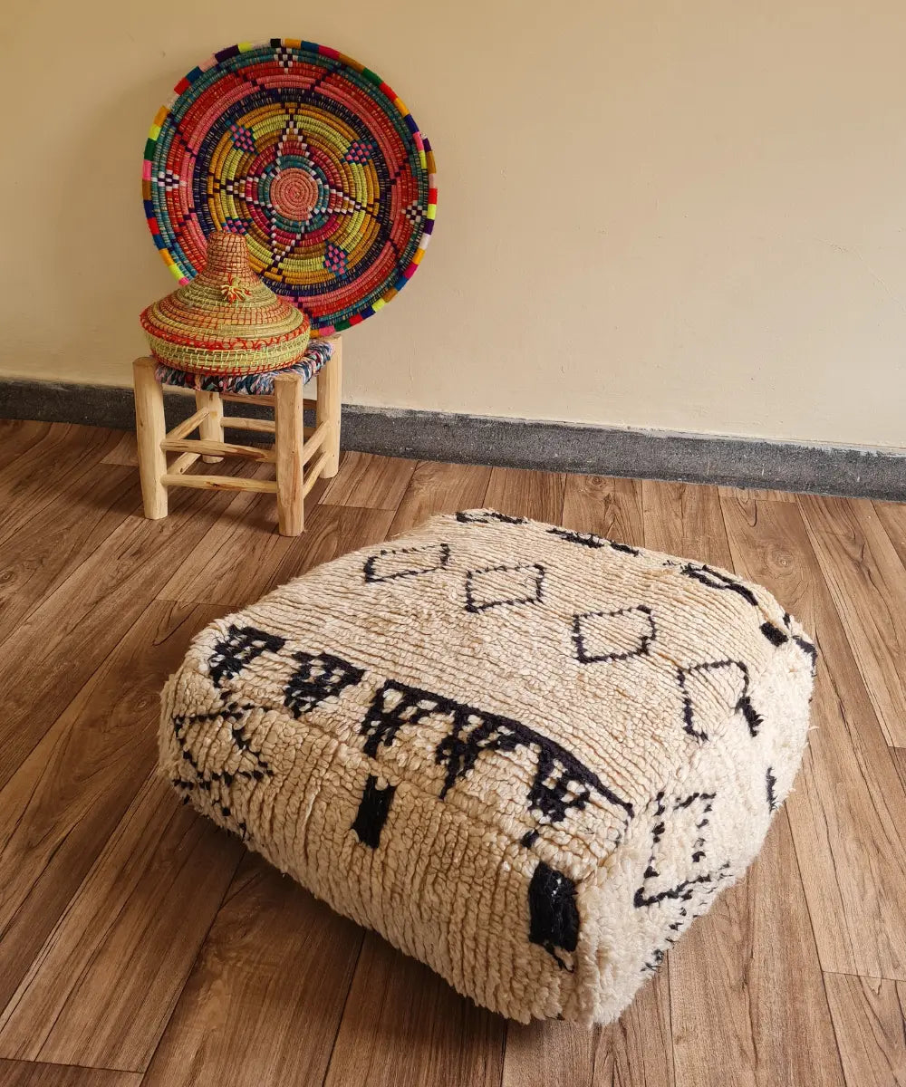 Vintage Wool Floor Cushion
