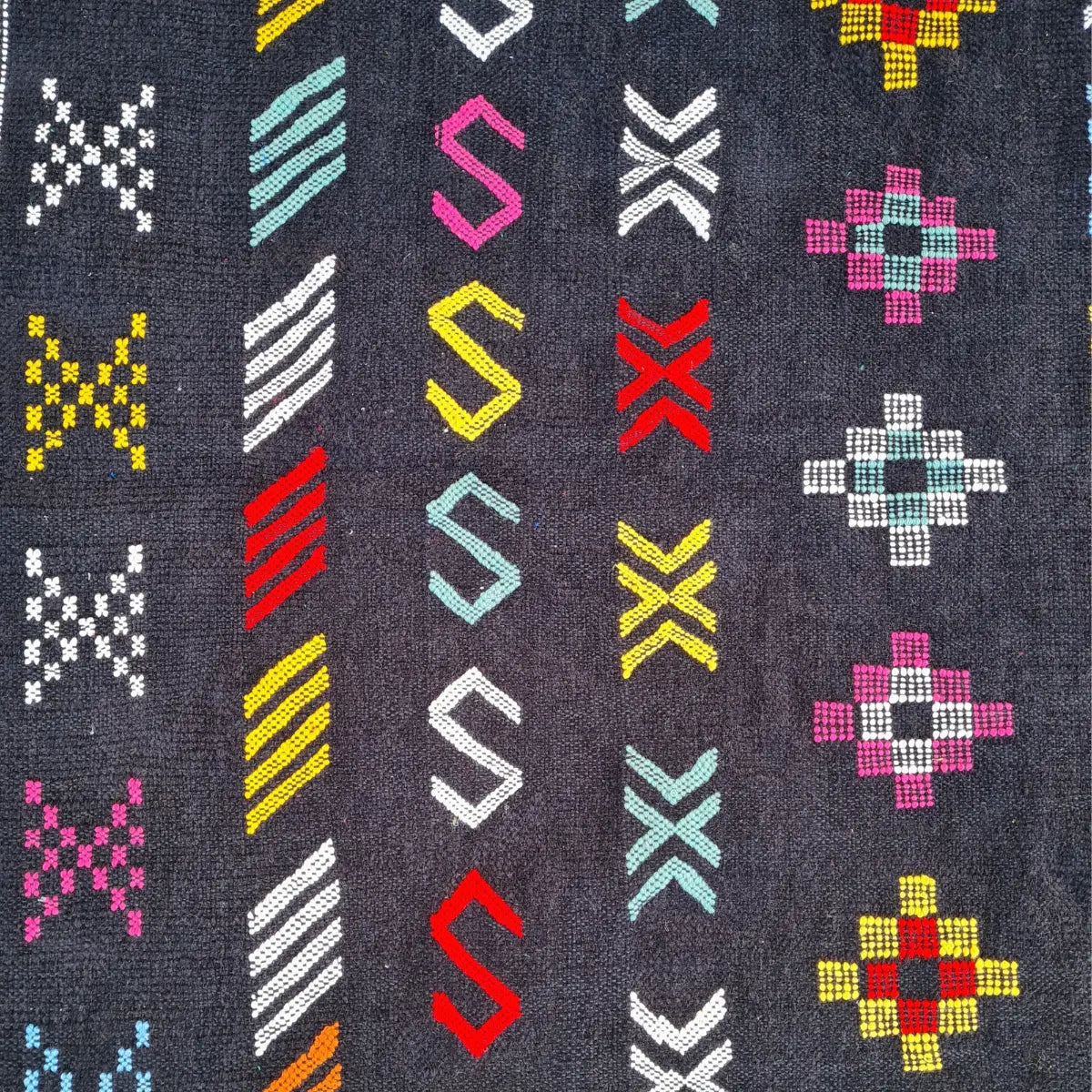 black Moroccan Rug